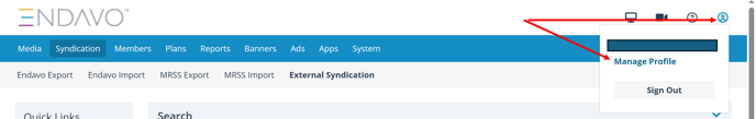 User Profile Access